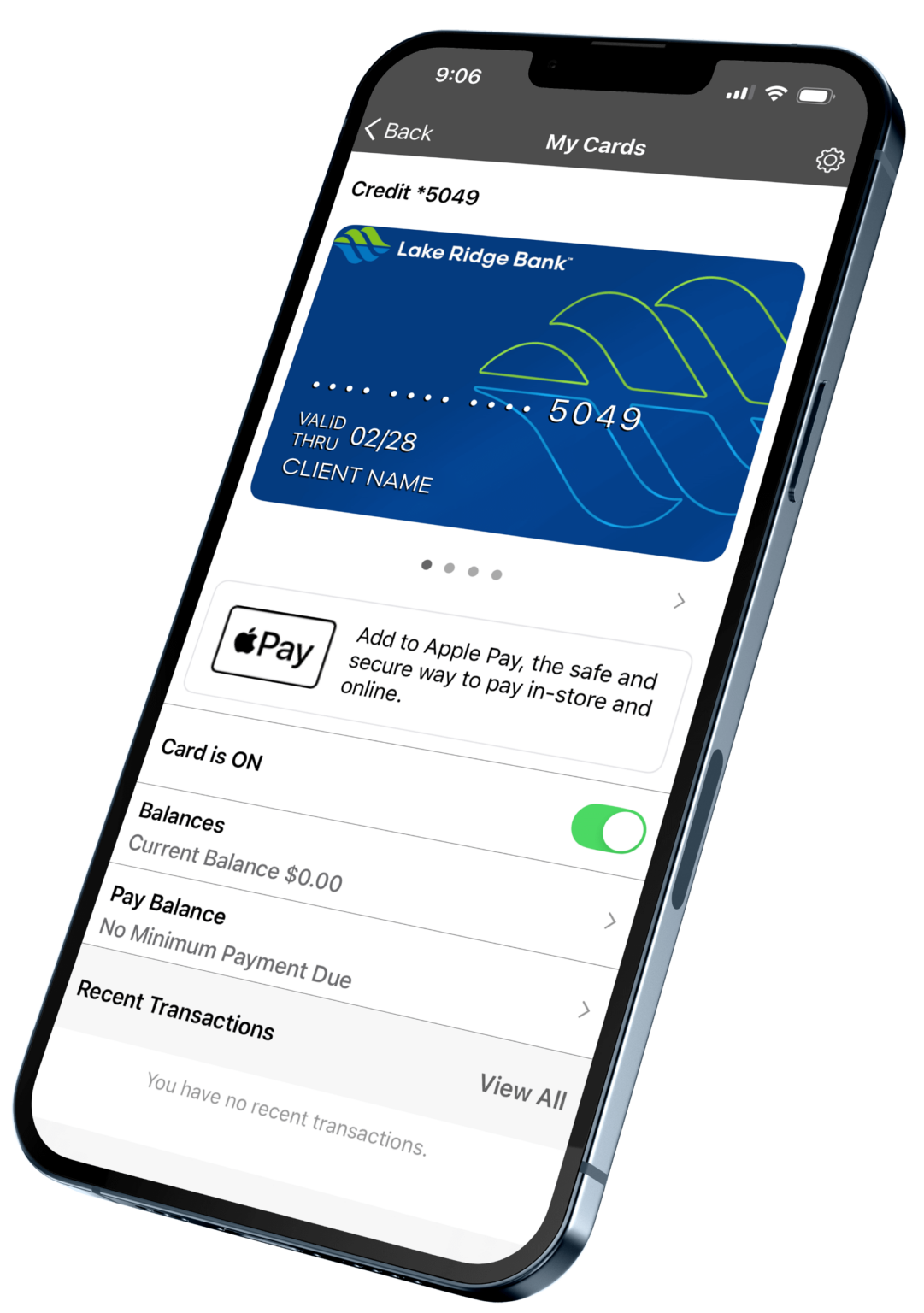 Personal Card Controls for Safer, Smarter Spending